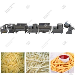 Semi Automatic French Fries Processing Machine Line 100 Kg/h