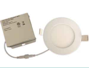 With A Junction Box ETL LED Panel Light 4 Inch 9w 6 Inch 12W Recessed Round LED Pot Light