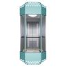 Sightseeing Lift Stainless Steel Pneumatic Lifting Platform Outdoor Round Glass Panoramic Elevator