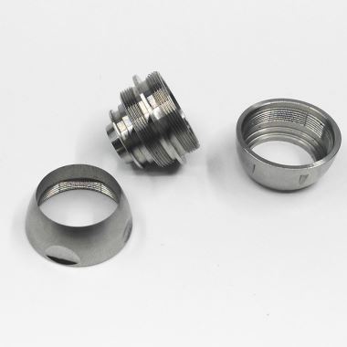 Non-standard CNC Turning Stainless Steel Threaded Flange Parts