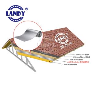 Residential House Wrap Insulation Materials Types 4ft X 130ft Reflective Double Foil with ISO9001 Certificate