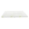 2 Inch Plush Natural Latex Outdoor Mattress Topper with Removable Cover