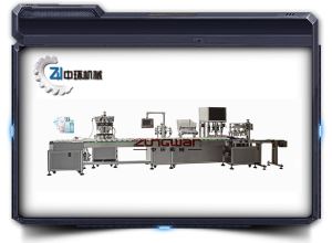 Automatic Water Emulsion Filling and Capping Machine ZHSR-4C