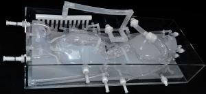 The Vascular Simulator With Biomimetic Gel-like Support For Interventional Device R&D