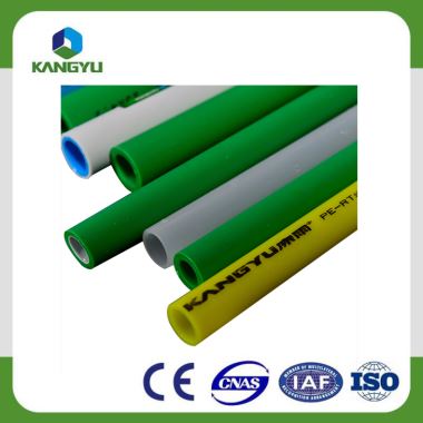 White Green Eco-friendly PPR Water Pipe Conduits