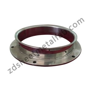 Stainless Steel Spout Flange Connecting Straight Pipe or Bend in Pneumatic Conveying System