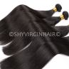 Cheap Remy Straight Human Hair Frontal And Wefts Black Hair Extensions