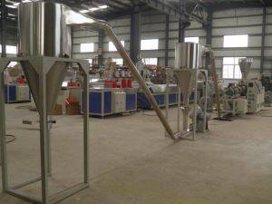 PVC Wood Pelletizing Line ( with Natural Wooden Grain)