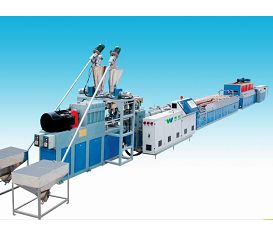 WPC one-step plate Extrusion line