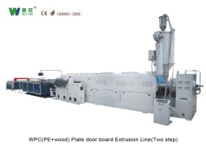 WPC(PE+wood) Plate Door Board Extrusion Line(Two Step)