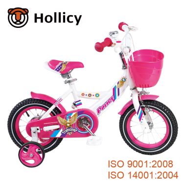 Children Bicycle with License 16 Inch for 5 Year Old Girls with Carrier BYDC