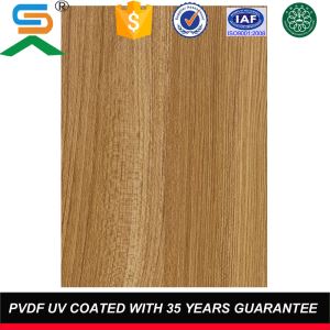 Waterproof Wooden Grain Decroative Fiber Cement Board