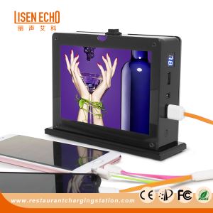 Restaurant Table Menu Holder Power Banks With Call Serivce