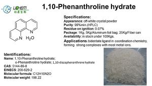 High Quality 1,10-Phenanthroline 5144-89-8 for Sale in China