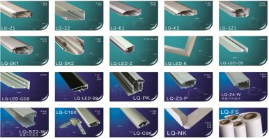 Light Aluminum Extrusion Profiles