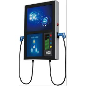 Smart Electric Vehicle Charging Pile with LCD Screen