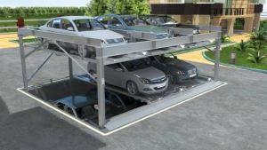 Maoyuan 3 Level Pit Puzzle Automated Smart Car Park Lift System Solutions