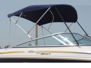 Stainless Steel 3 Bow Boat Bimini Tops