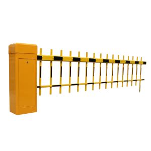 Frequency Varification 5 Meters 90 And 180 Degree Articulated Folding Arm Low Noise Vehicle Barrier Gate