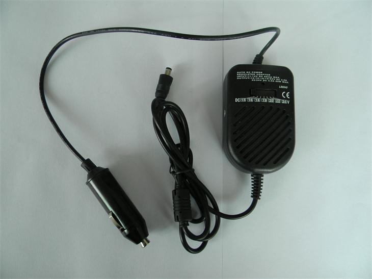 Universal Laptop Car Charger, 80W, Output Voltage 15-24V For Mini Notebook And Netbook