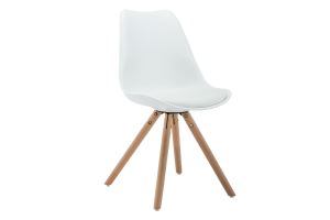 Eames Pu Chair In Bench Frame