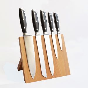 5pcs Full Steel Kitchen Knives Set