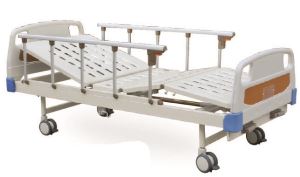 Two Shaking Medical Bed with ABS Material Headboard AMD Footboard