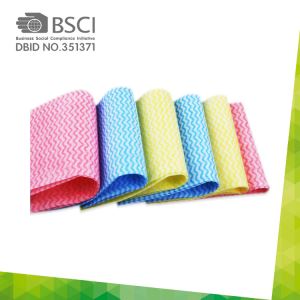 Spunlace Nonwoven Wiping Cloth Good Absorbent Use for Cleaning in Kitchen