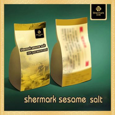 Customizable Packaged Sesame Salt Produced from Rich Sesame Land