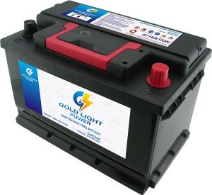 Standard Din75 12V75Ah Maintenance Free Battery and Storage Battery for Car