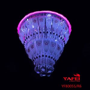 Modern Decoration Round Glass Bar LED Ceiling Lamp Lights Fixtures