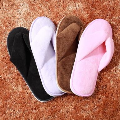 Terry Cloth Flip Flop Slippers Hotel and Spa Thong Slippers