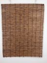 Carbonization Reed Blinds with Brown Cotton Thread Bamboo Salts at Both End