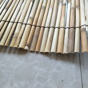 Natural Split Outdoor Reed Fencing Rolls Reed Screening with Plastic-coated Wire or Nylon Rope