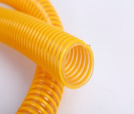 Yellow Anti-static PU Plastic Reinforced Hose