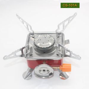 Best Quality Camping Stove One-touch Electric Piezo Ignition Folding Split-pieces Gas Stove High Altitude Using Suitable for Cooking