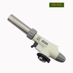 Cooking Gas Torch with Anti-flare 360 Degree Free Rotation Flame Size Control Cheap Price Gas Torch Supplier from China NS-502