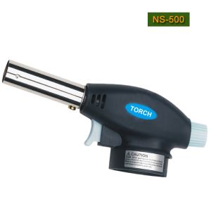 Outdoor Butane Gas Cooking Torch for Kitchen Picnic Grilling Food Cook One-touch Piezoelectric Gas Torch NS-500