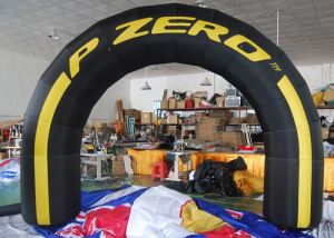 Best Price Cheap Welcome Round Outdoor Inflatable Arch for Event Entrance Rental