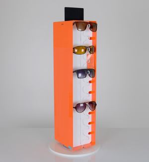 Rotating Acrylic Sunglass Display Eyeglass Holder Stand