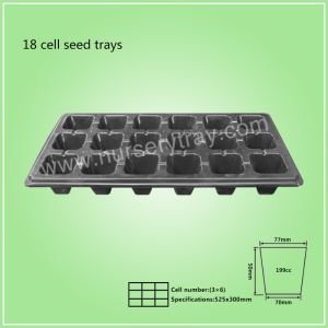 18 Cell Seed Starting Trays