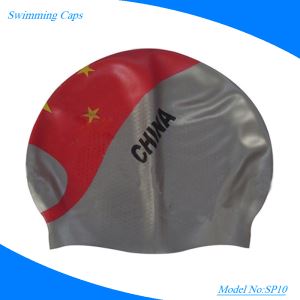 Hot Sales Reversible Sport Cap Waterproof Silicone Swimming Caps for Adult Long Hair