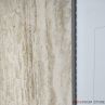 High Glossy Off-white Travertine Marble Look Beige Ceramic Floor Tile for Living Room