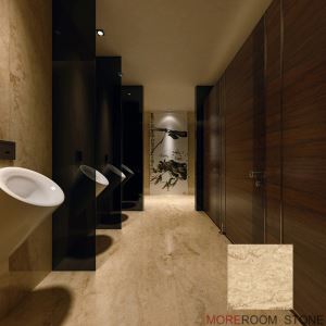 Inkjet Technology Grade AAA Hot Sales Egypt Travertine Look Ceramic Floor and Wall Tile for Bathroom Design