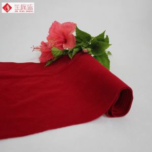Short Pile Polyester Stretch Knitted Velvet Fabric for Pouch