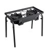 Manual Igniting Out-Door Portable Explore Gas Cooker Double Burner LPG Stove