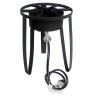 Patio Gas Stove Stainless Explore Single Burner with High Pressure Regulator and Hose