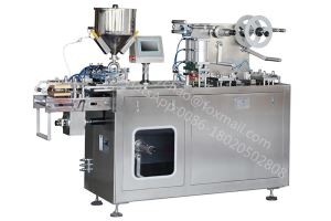 DPP-150L Model High Precision Liquid Al PVC Film Small Blister Packing Machine