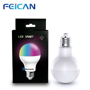 FEICAN DreamBLE APP Controlled for iPhone IOS/Android Smartphones Plastic Bluetooth Multi-color RGBW Music Light Blub 5W 7W 9W