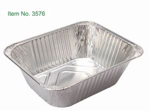 Durable Aluminium Foil Pan Half Size Dimensions Extra Deep Tray with Lid